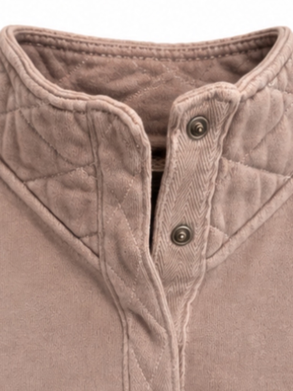 Aerie Oh Snap! Sweatshirt. Size M. Heather Taupe - Picture 5 of 7